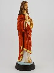 Beeld Heilig Hart van Jezus Handgeschilderd 25 cm