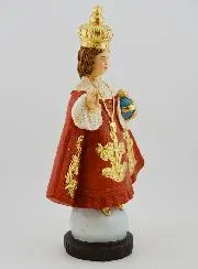 Beeld Kindje Jezus van Praag Handgeschilderd - 20 cm