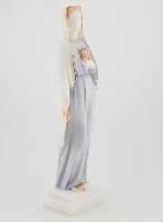Beeld Heilige Maria met Rozen Handgeschilderd - 25 cm