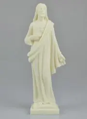 Beeld Heilig Hart van Jezus van Albast - 25 cm