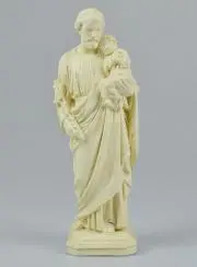 Beeld Sint Jozef met Kindje Jezus - 22 cm