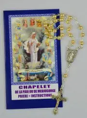 Rozenkrans van de Vrede of Medjugorje Rozenkrans met Gebed (in het Frans)