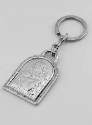 Sleutelhanger Moederschap Maria - Echt zilver - 5 cm