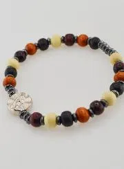 Armband Lourdes Elastiek - Lourdes Medaille