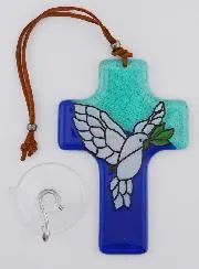 Communie Kruis Glas