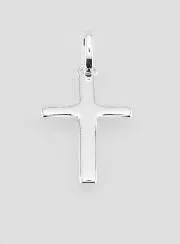 Hanger Kruis Zilver 18mm