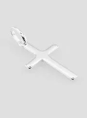 Hanger Kruis Zilver 18mm