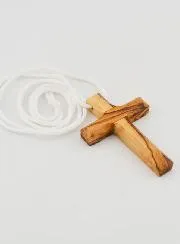 Communie Kruis Olijfhout