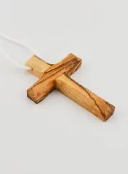 Communie Kruis Olijfhout