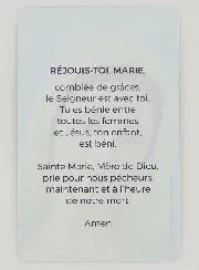 Gebedskaart Verheug u, Maria