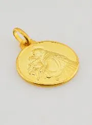 Doop Hanger St. Antonius Verguld - 18mm