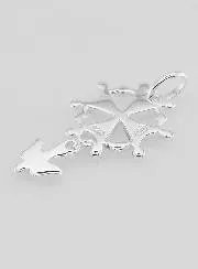 Hanger Doop Kruis Heilige Geest Echt Zilver