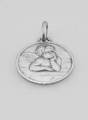Doop Hanger Bescherm Engel 925 Zilver
