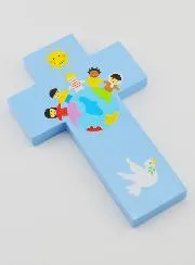Houten Kruis - Kinderen van de Wereld
