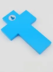 Kruisje Duif Heilige Geest en Kerk - Doop Geschenk