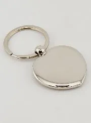 Sleutelhanger Blauw Hart Onze Lieve Vrouw van Lourdes