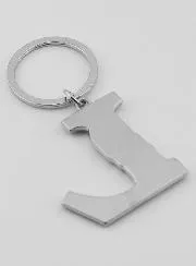 Sleutelhanger Letter L - Onze Lieve Vrouw van Lourdes