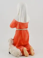 Beeld Heilige Bernadette Biddend - 18 cm