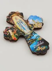 Magneet Kruis Maria van Lourdes