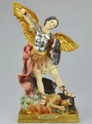 Beeld Engel Michaël - 28 cm