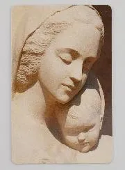 Set van 10 Gebedskaarten Gebed Maria Magnificat (in het Frans)