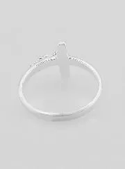 Ring Kruis Jezus 925/000 Zilver - Maat 58