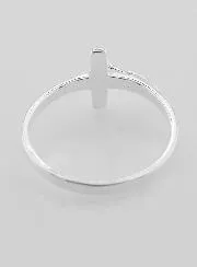 Ring Kruis Jezus 925 Sterling Zilver - Maat 62