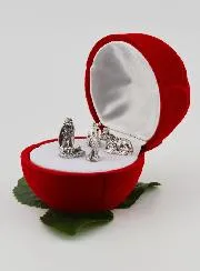 Kerststal Bloem Roos