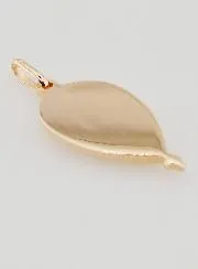 Druppel-Medaille van Onze-Lieve-Vrouw van Lourdes - Verguld