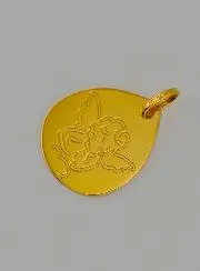 Hanger Engel Raphael Cherubijntje Goud 375/000