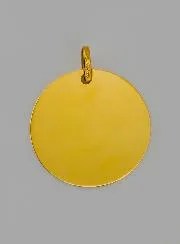 Hanger Moeder Maria met Kind Goud 9 Karaat