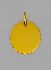 Hanger Beschermengeltje Jongen Goud 375/000