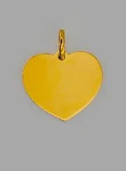 Hanger Beschermengeltje Hart Meisje Goud