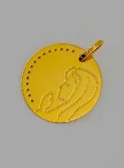 Hanger Maria Biddend Goud 9 Krt