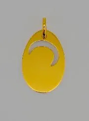 Hanger Filigrane Heilige Maria Biddend Goud