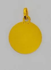 Hanger Heilige Christoffel Geel Goud