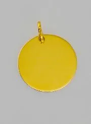 Hanger Beschermengel Biddend Goud 375/1000
