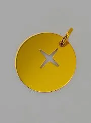 Hanger Kruis van Jezus Filigraan Goud