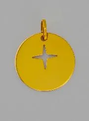 Hanger Kruis van Jezus Filigraan Goud