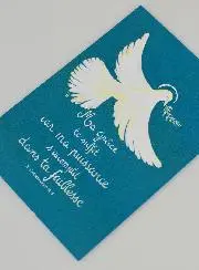 Kaart Vormsel - Mijn Genade is Voldoende voor Jou