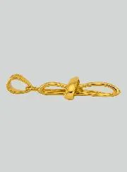 Kruis Hanger Filigraan Gevlochten Geel Goud
