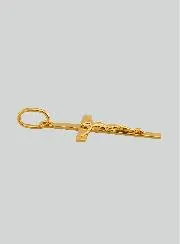 Hanger Kruis met Jezus Christus Geel Goud