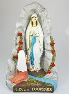 Groot Beeld Verschijningen Onze Lieve Vrouw van Lourdes - 50cm