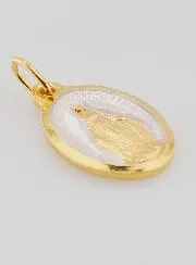 Wonderdadige Medaille 24 Karaat Verguld & Zilver - 25 mm