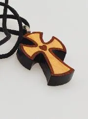 Hanger Kruis Hout Hart