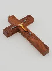 Hanger Communiekruis Hout Modern