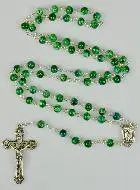 Rozenkrans & Lourdes Water - Parelmoer Groen