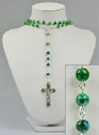 Rozenkrans & Lourdes Water - Parelmoer Groen
