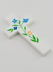 Kruis Hout - Veld Bloemen