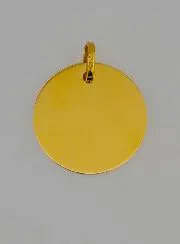 Gouden Hanger Moeder Maria met Kind Jezus